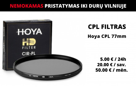 Filtras Hoya CPL 77mm