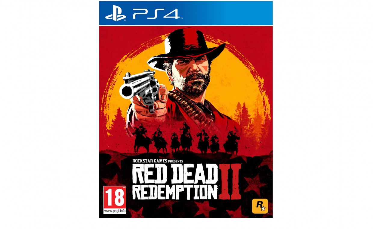 Žaidimų konsolių nuoma, Žaidimas PS4 Red Dead Redemption 2 nuoma, Kaunas