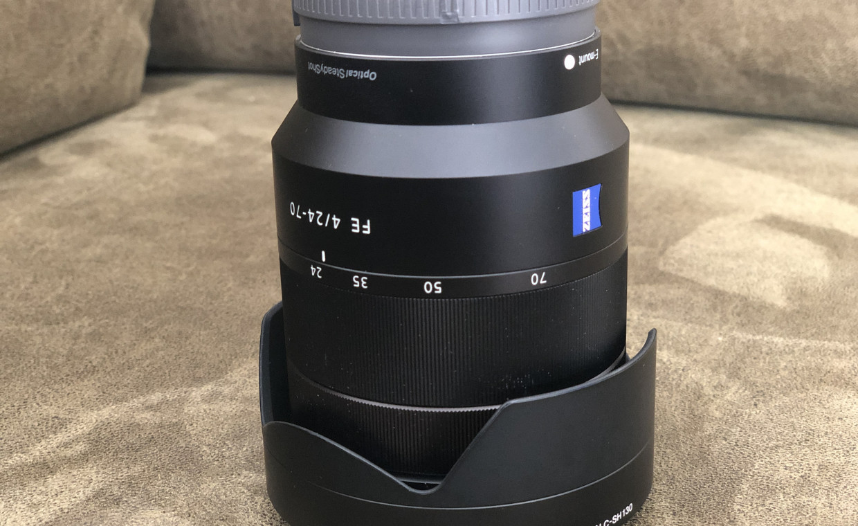 Objektyvų nuoma, Sony FE 24-70mm f/4 ZA OSS Lens ZEISS nuoma, Klaipėda
