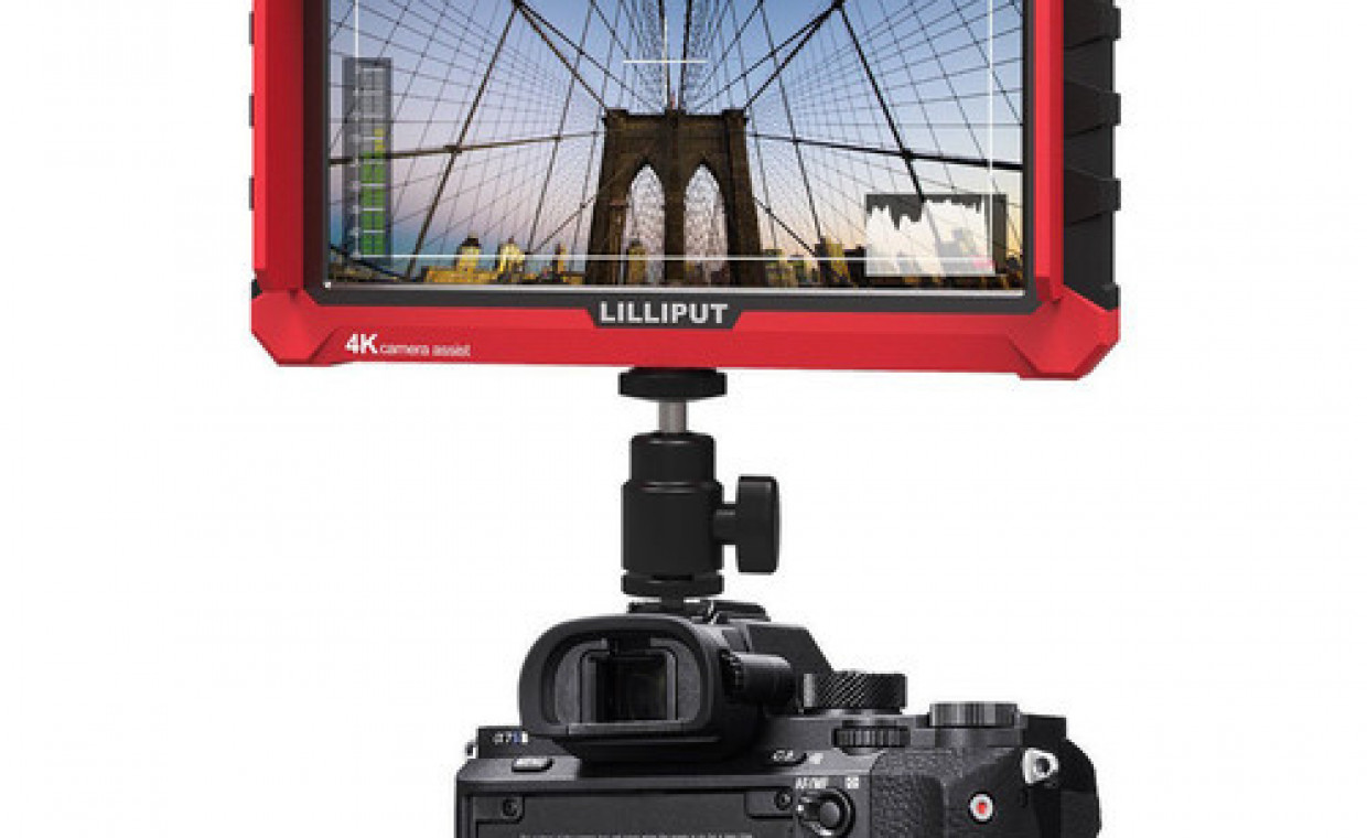 Fotoaparatų priedų nuoma, Lilliput A7S 7" FullHD monitor, 4K input nuoma, Vilnius