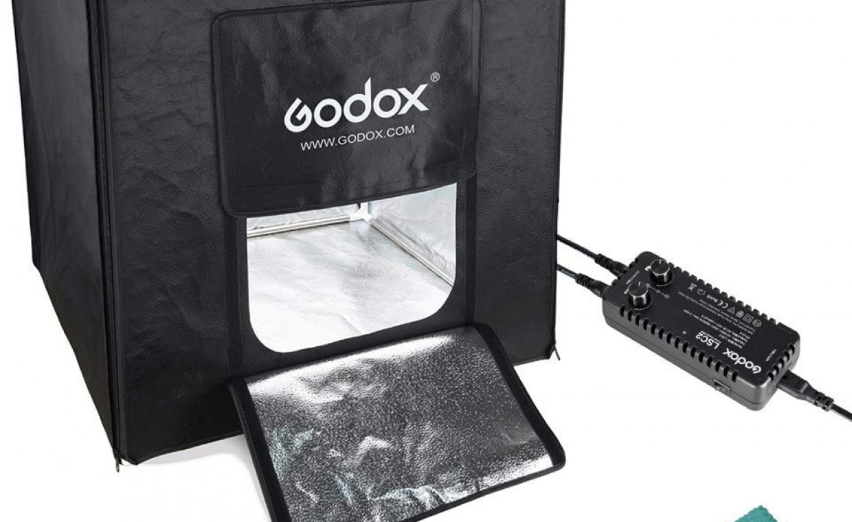 Foto studijos įrangos nuoma, Godox LSD60 šviesdėžė 60x60x60 daiktams nuoma, Vilnius