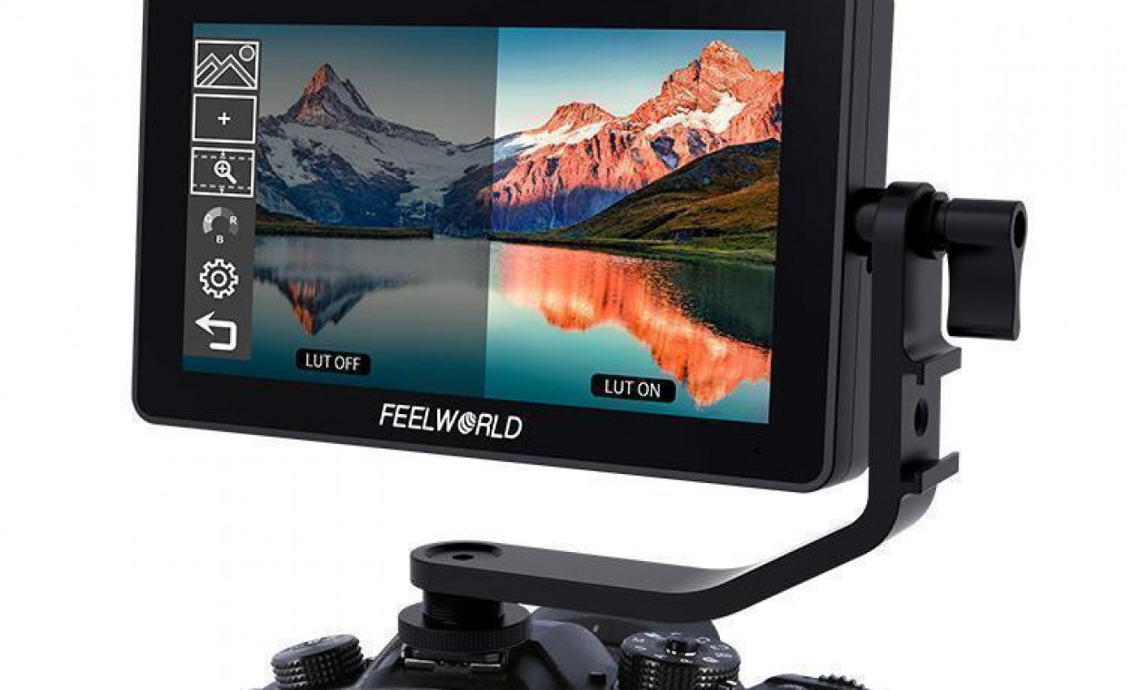 Fotoaparatų priedų nuoma, Feelworld F6 plus monitorius nuoma, Panevėžys