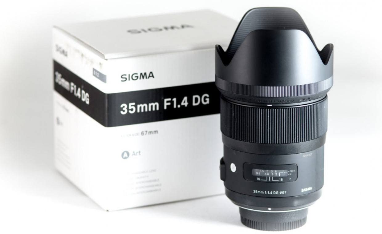 Objektyvų nuoma, Sigma 35mm F1.4 DG HSM Art Nikon nuoma, Vilnius