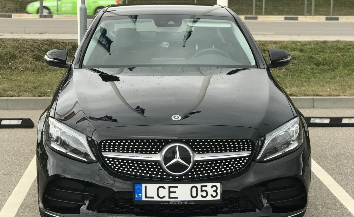 Automobilių nuoma, Mercedes-Benz C300 AMG-Line, 2019 nuoma, Vilnius