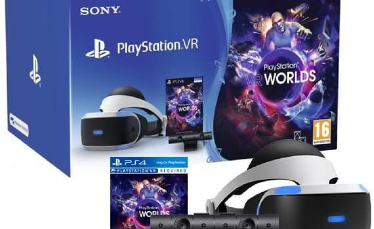 Žaidimų konsolių nuoma, VR akiniai SONY Playstation su kamera nuoma, Panevėžys