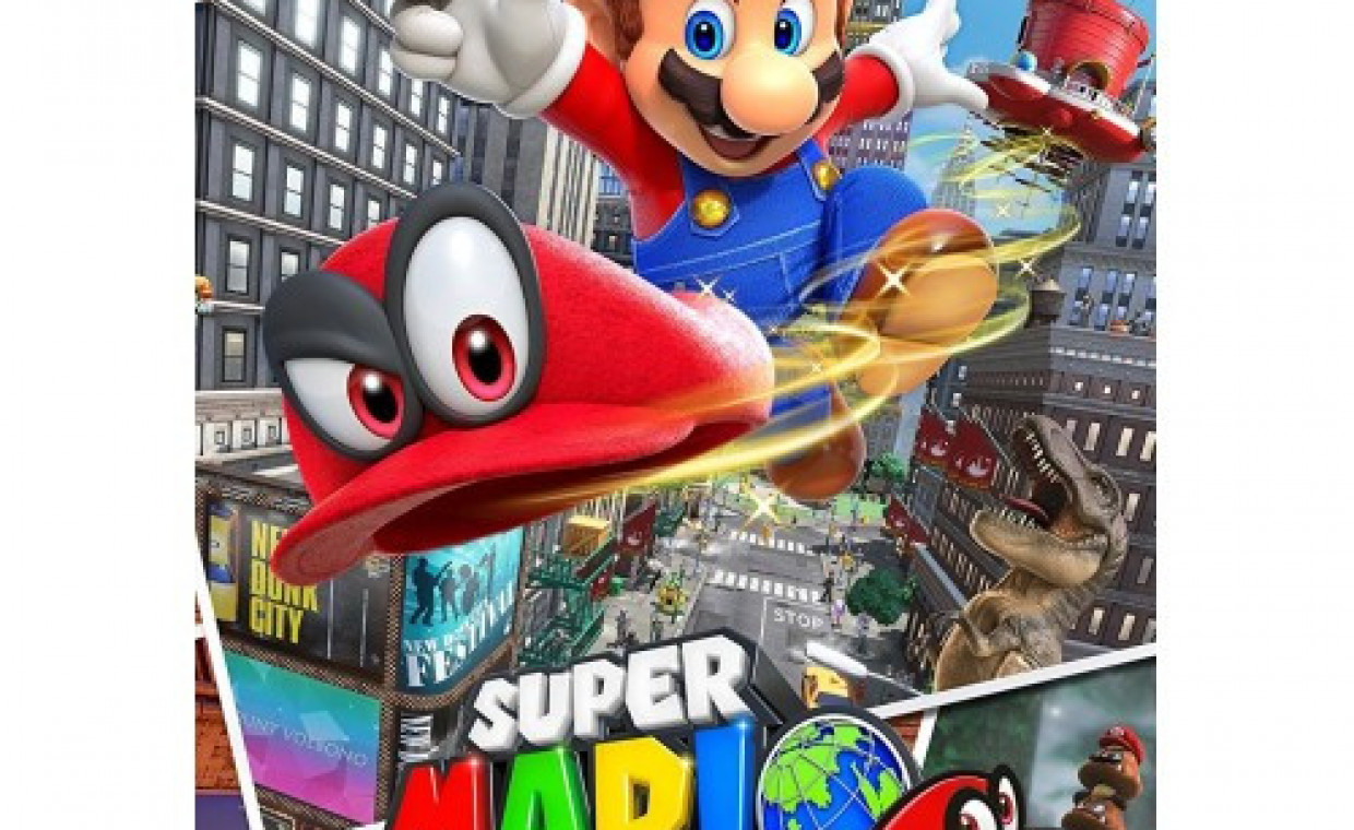 Žaidimų konsolių nuoma, Žaidimas SWITCH Super Mario Odyssey nuoma, Šiauliai