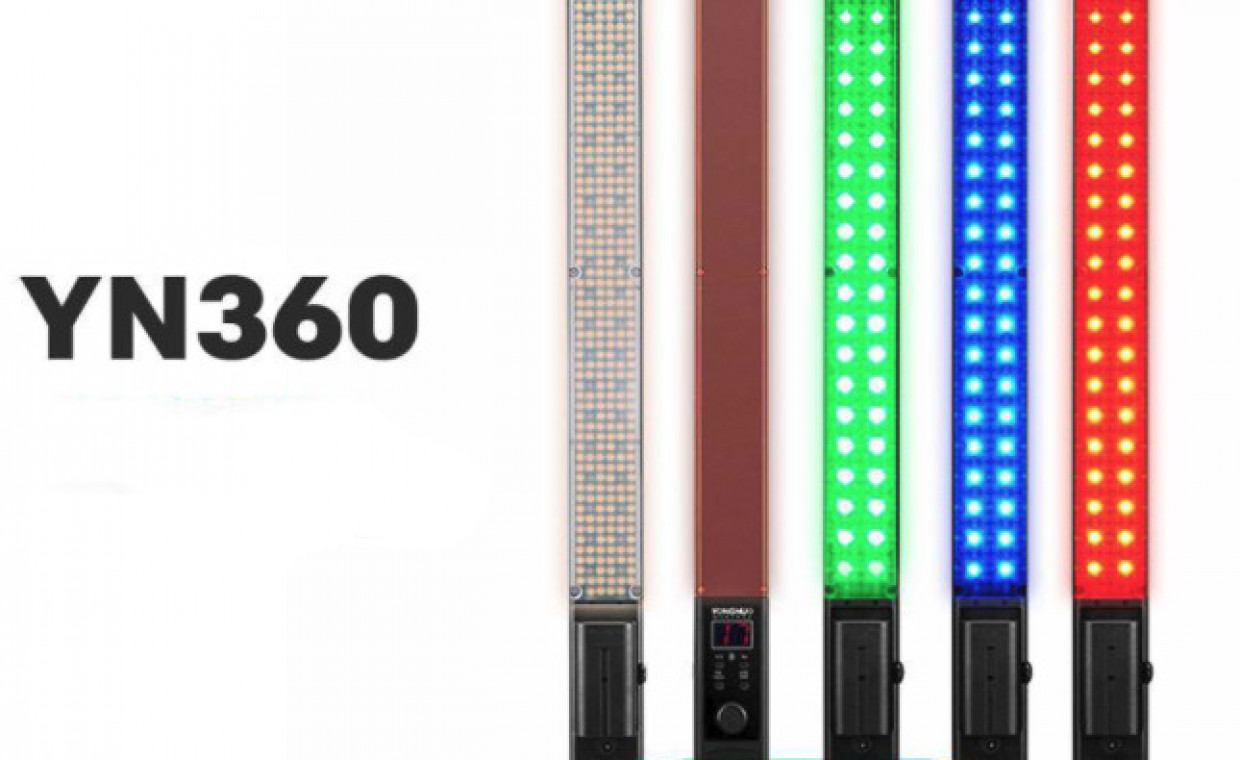 Foto studijos įrangos nuoma, Yongnuo YN 360 LED Sticks Bi-color, RGB nuoma, Vilnius