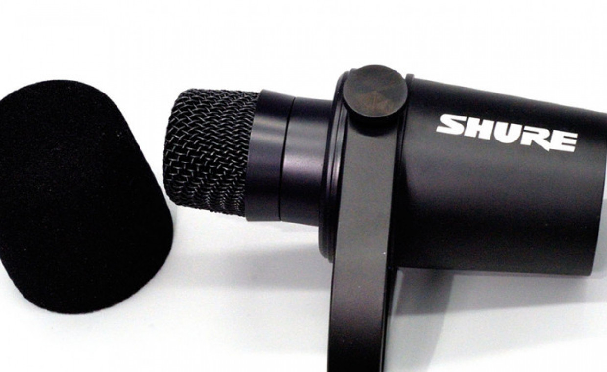 Garso technika ir instrumentai, Shure MV7 profesionalus mikrofonas nuoma, Klaipėda