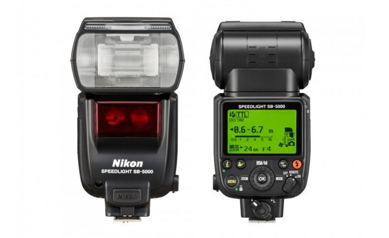 Fotoaparatų priedų nuoma, Blykstė Nikon Speedlight SB-5000 nuoma, Klaipėda
