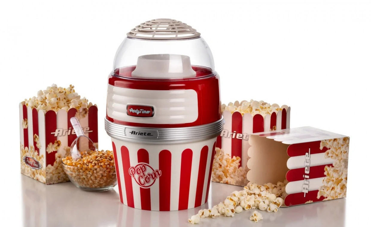 Renginių prekių nuoma, Popcorn ruošimo aparatas ARIETE 2957 XL nuoma, Kaunas