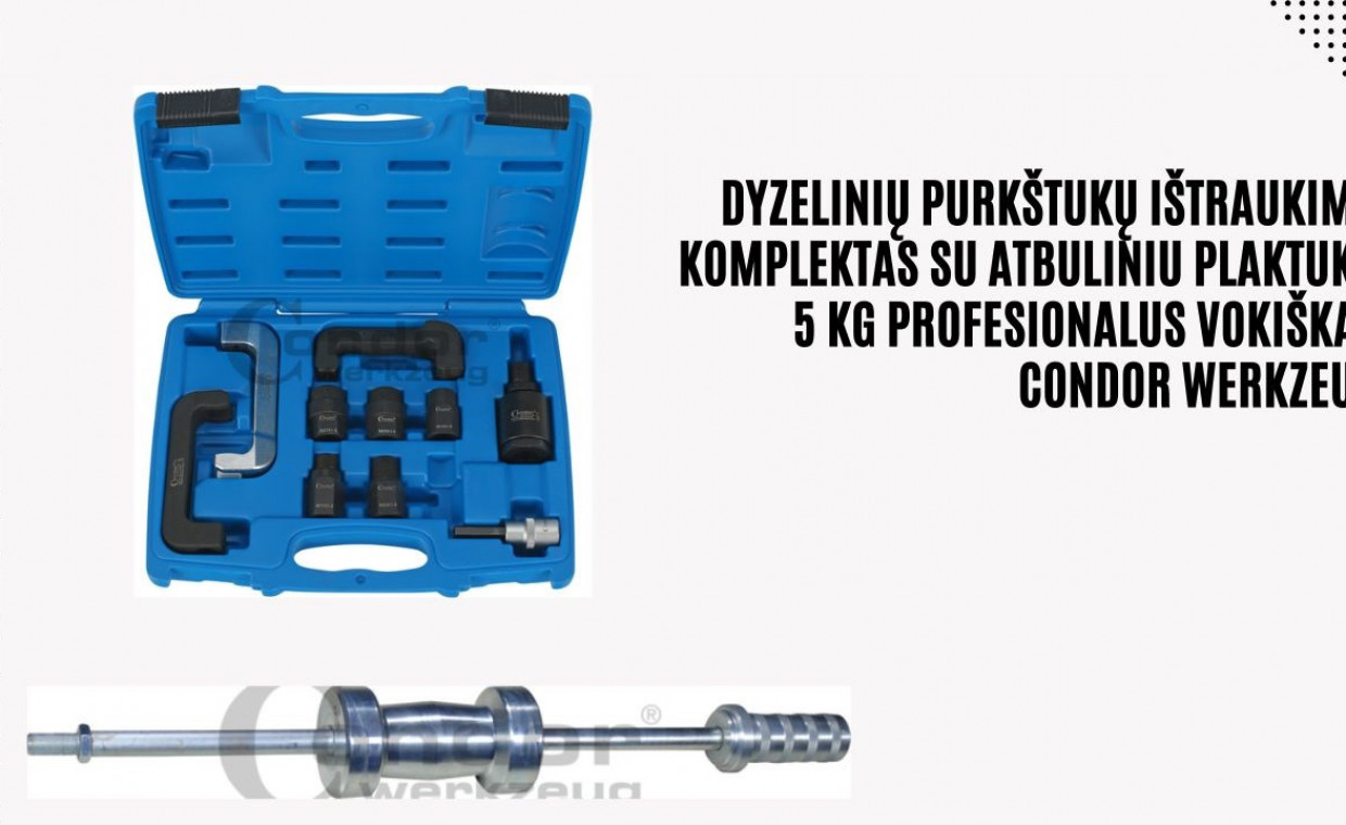 Įrankių nuoma, Adapterių rinkinys dyzelinių purkštukų nuoma, Vilnius