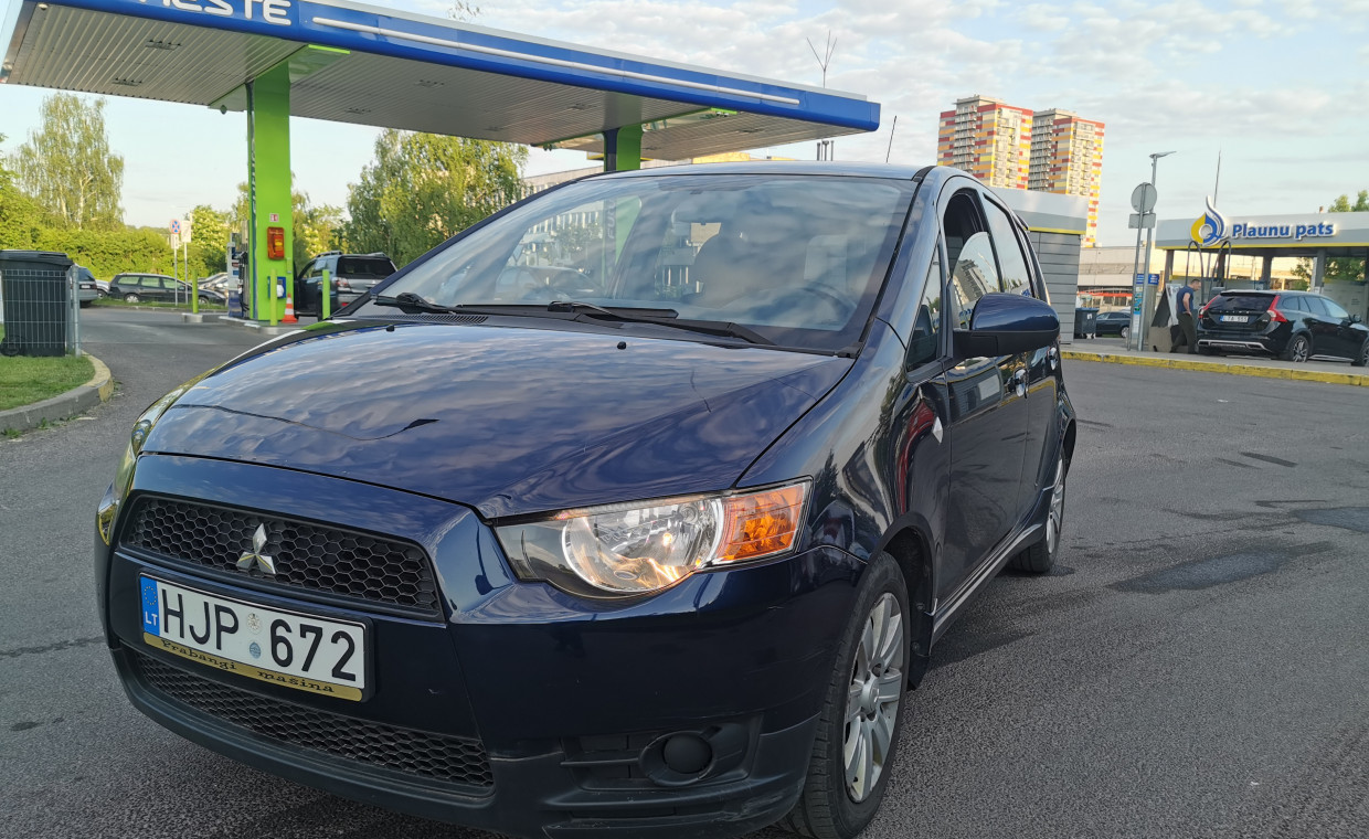 Automobilių nuoma, Mitsubishi Colt nuoma, Vilnius