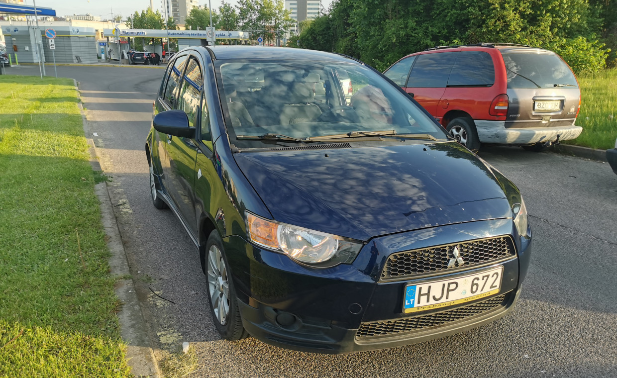 Automobilių nuoma, Mitsubishi Colt nuoma, Vilnius