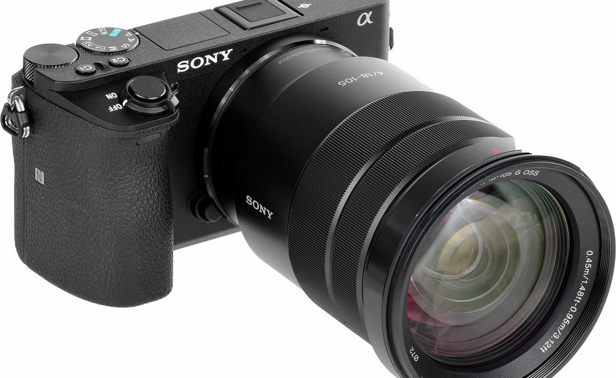 Fotoaparatų nuoma, Sony A6500 su objektyvu 18-105mm F4 G nuoma, Vilnius