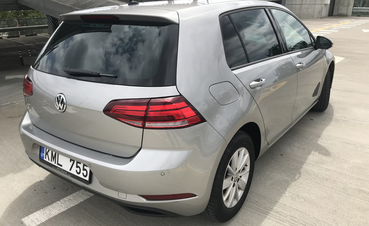 Automobilių nuoma, VW Golf, 2019 nuoma, Vilnius