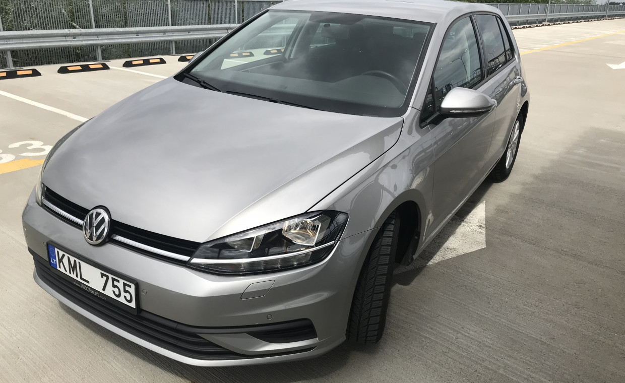Automobilių nuoma, VW Golf, 2019 nuoma, Vilnius