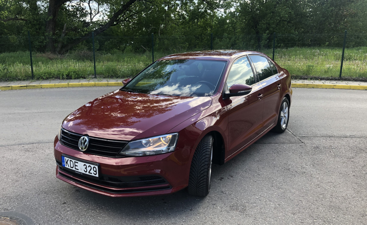 Automobilių nuoma, Volkswagen Jetta mechaninė, 2018 nuoma, Vilnius