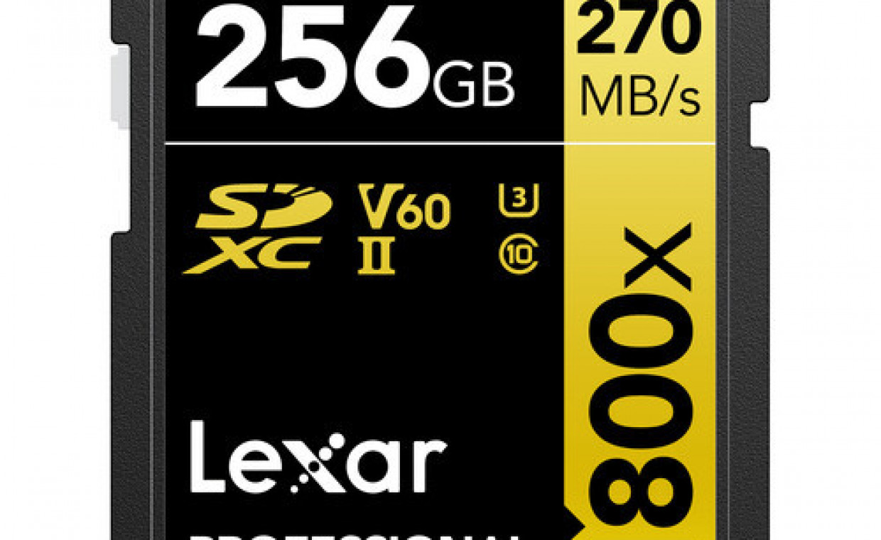 Fotoaparatų priedų nuoma, Lexar 256GB Professional 1800x, R270 nuoma, Kaunas