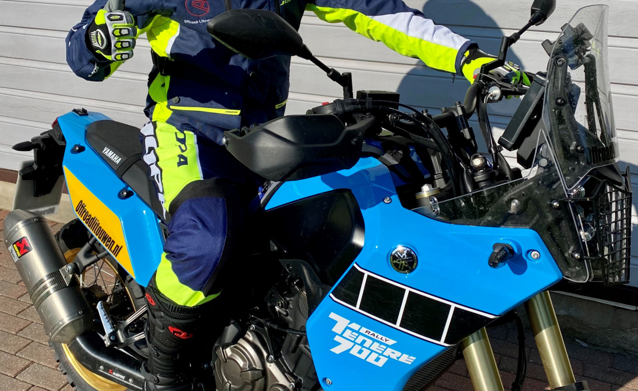 Motociklų nuoma, Yamaha Tenere 700 rali motociklo nuoma nuoma, Klaipėda