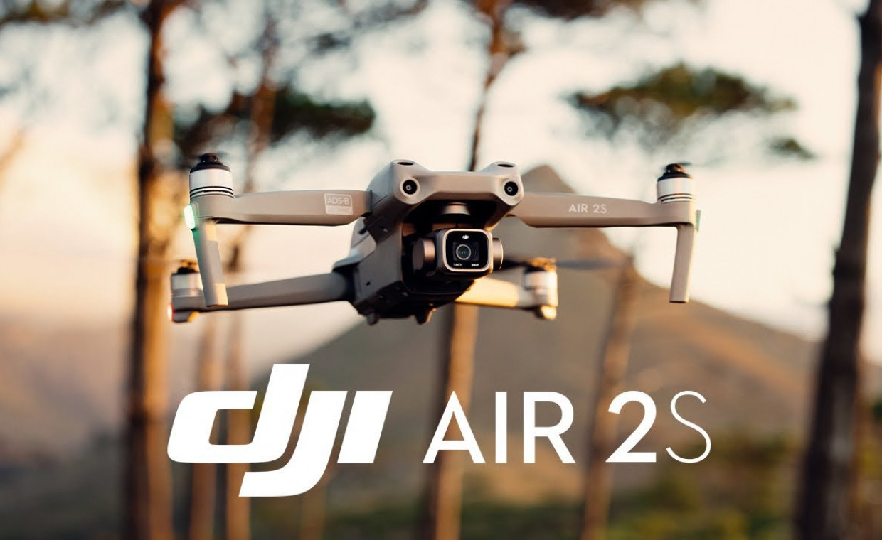 Dronų nuoma, DJI AIR 2S Fly More Combo nuoma, Klaipėda