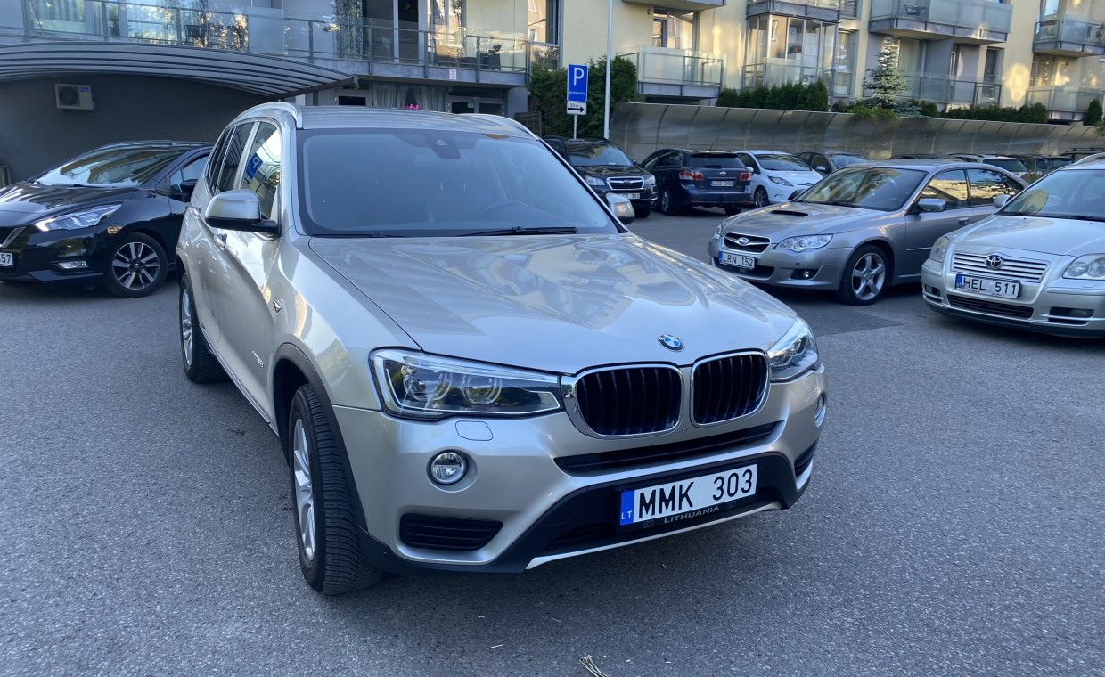 Automobilių nuoma, BMW X3 nuoma, Vilnius
