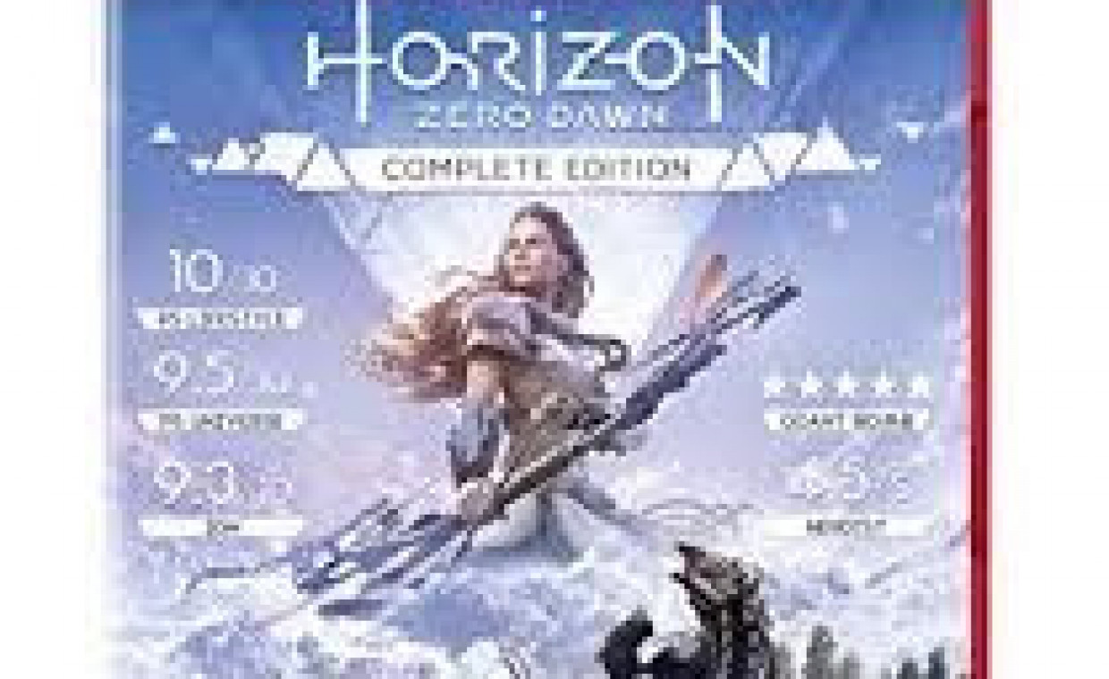 Žaidimų konsolių nuoma, Žaidimas PS4 Horizon Zero Dawn Complete nuoma, Raseiniai