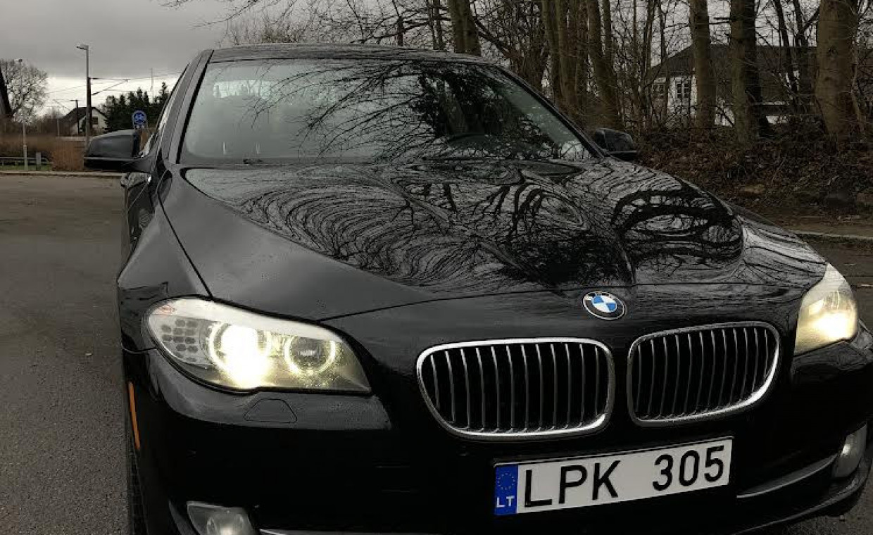 Automobilių nuoma, BMW 535i xDrive 2013 nuoma, Vilnius
