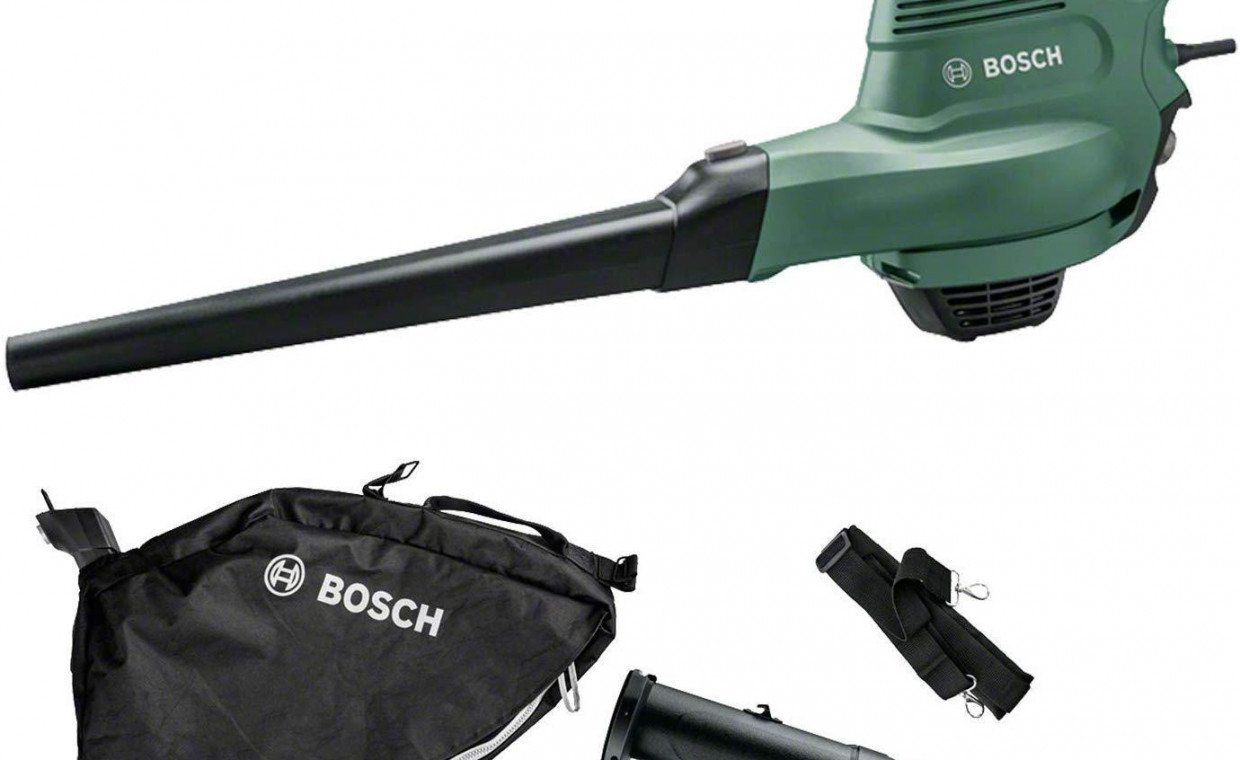 Įrankių nuoma, Elektrinis lapų siurblys-pūstuvas Bosch nuoma, Klaipėda
