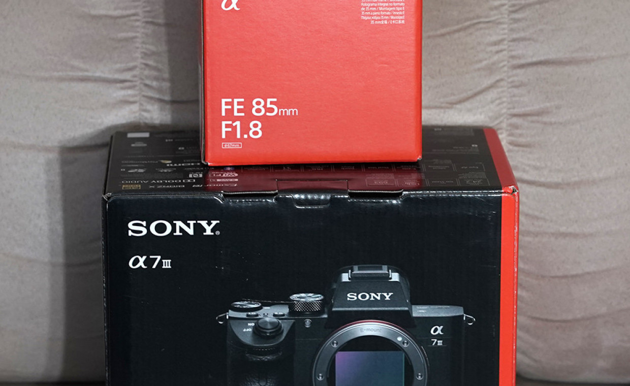 Fotoaparatų nuoma, Sony A7 Mark III su 85 mm f/1.8 nuoma, Vilnius