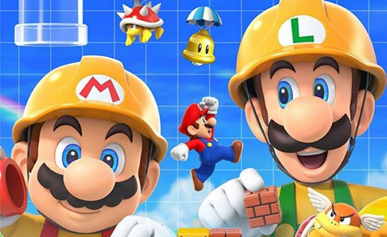 Žaidimų konsolių nuoma, Žaidimas SWITCH NINTENDO Super Mario Mak nuoma, Panevėžys