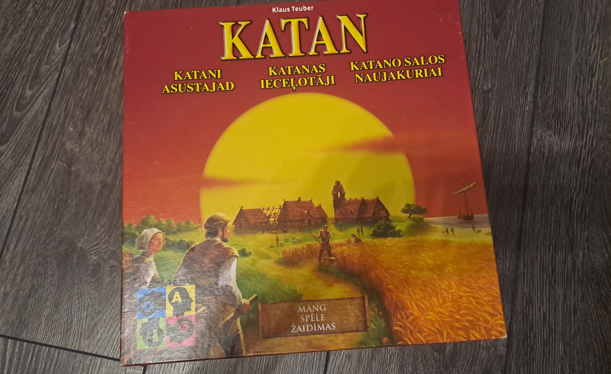 Laisvalaikio daiktų nuoma, Stalo žaidimas "Katan" nuoma, Vilnius