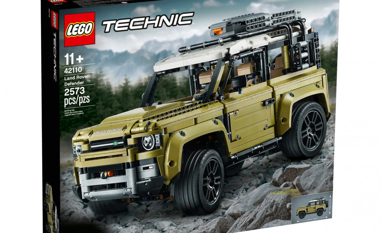 Laisvalaikio daiktų nuoma, Lego Technic Land Rover Defender 42110 nuoma, Vilnius