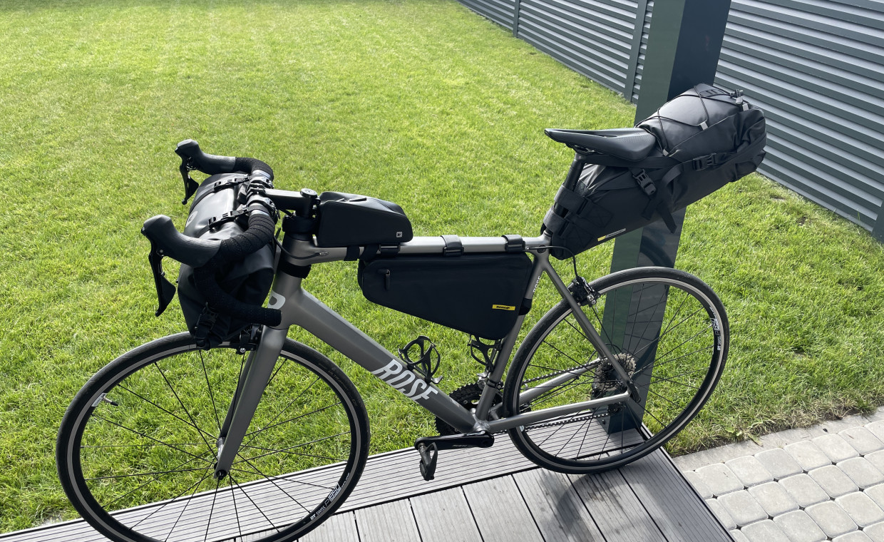 Paspirtukų ir dviračių nuoma, Bikepacking dviračio krepšys (rinkinys) nuoma, Kaunas