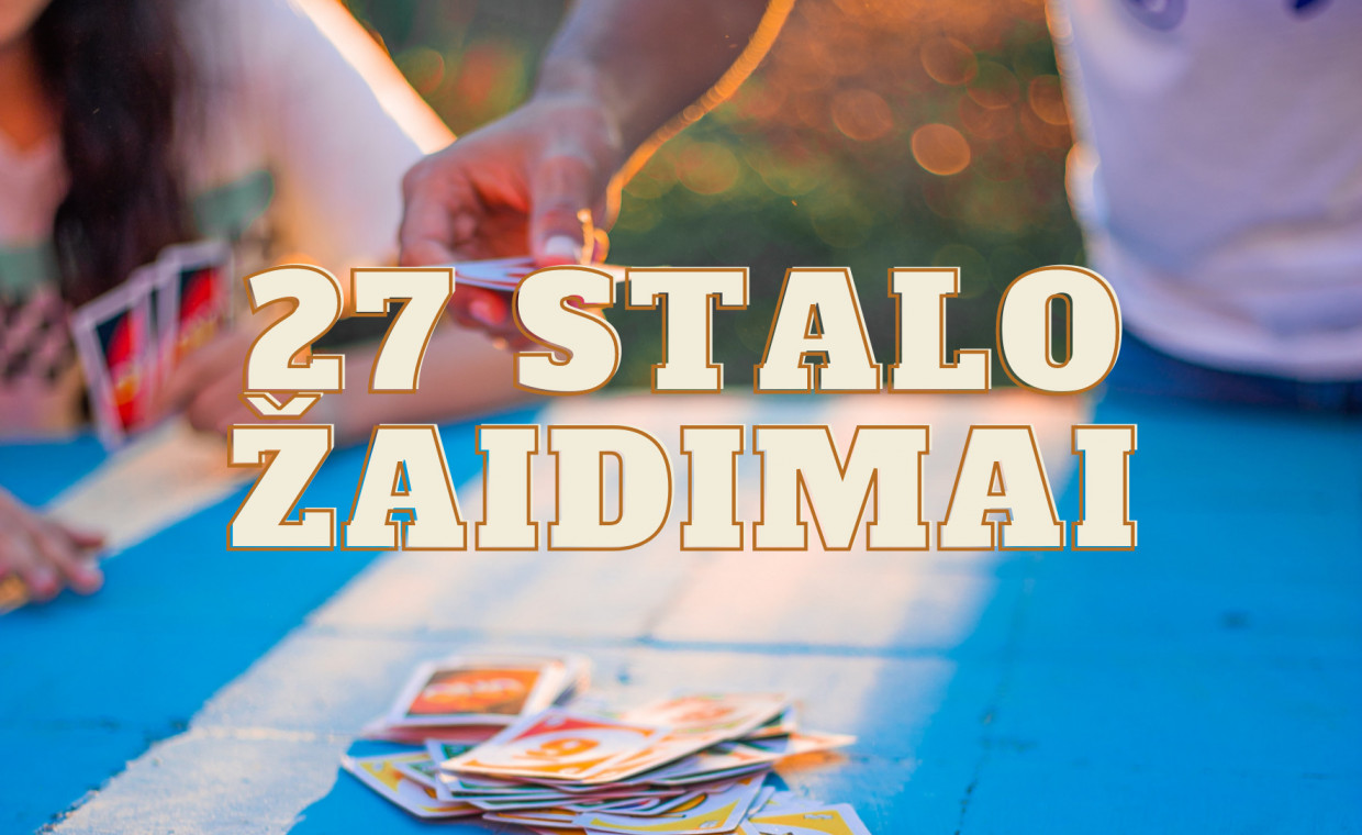 Laisvalaikio daiktų nuoma, Stalo žaidimų rinkinys - 27 žaidimai nuoma, Kaunas