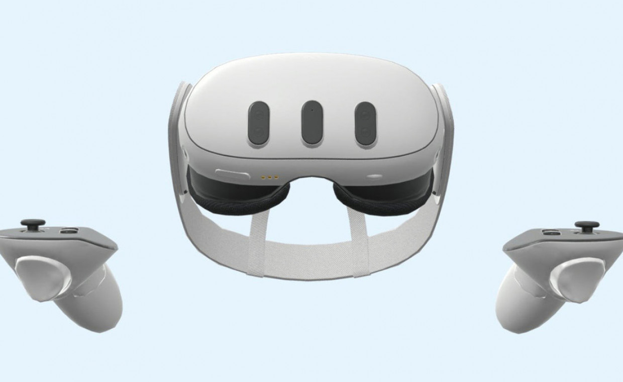 Žaidimų konsolių nuoma, Naujausi VR akiniai Oculus Quest 3 nuoma, Vilnius