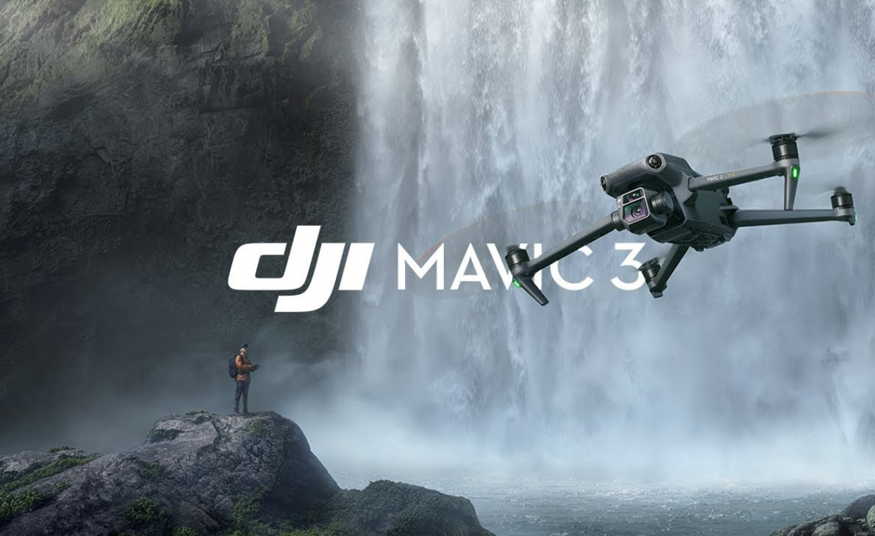 Dronų nuoma, DJI Mavic 3 - Fly More Combo - RC pultas nuoma, Vilnius