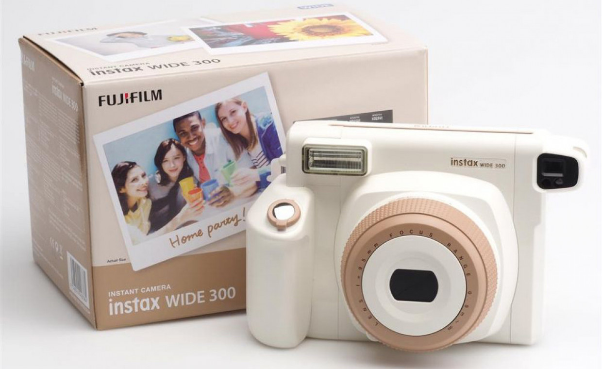 Fotoaparatų nuoma, Fujifilm Instax Wide 300 Toffee nuoma, Šiauliai