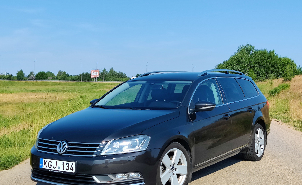 Automobilių nuoma, VW Passat 2013 automatinė p.d. nuoma, Vilnius