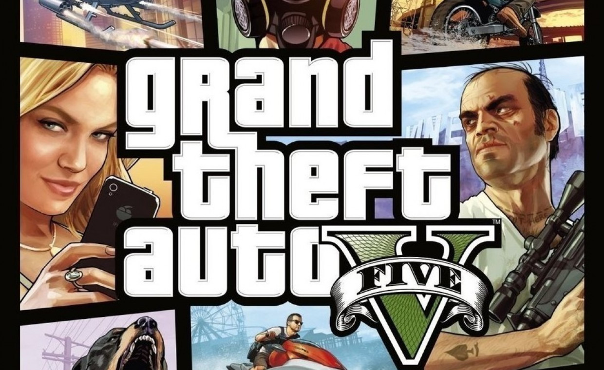 Žaidimų konsolių nuoma, Žaidimas  PS4 Grand Theft Auto 5 Premium nuoma, Visaginas