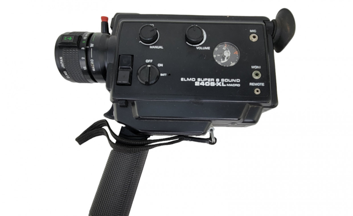 Fotoaparatų nuoma, Super 8 kamera - Elmo 230S-XL nuoma, Klaipėda