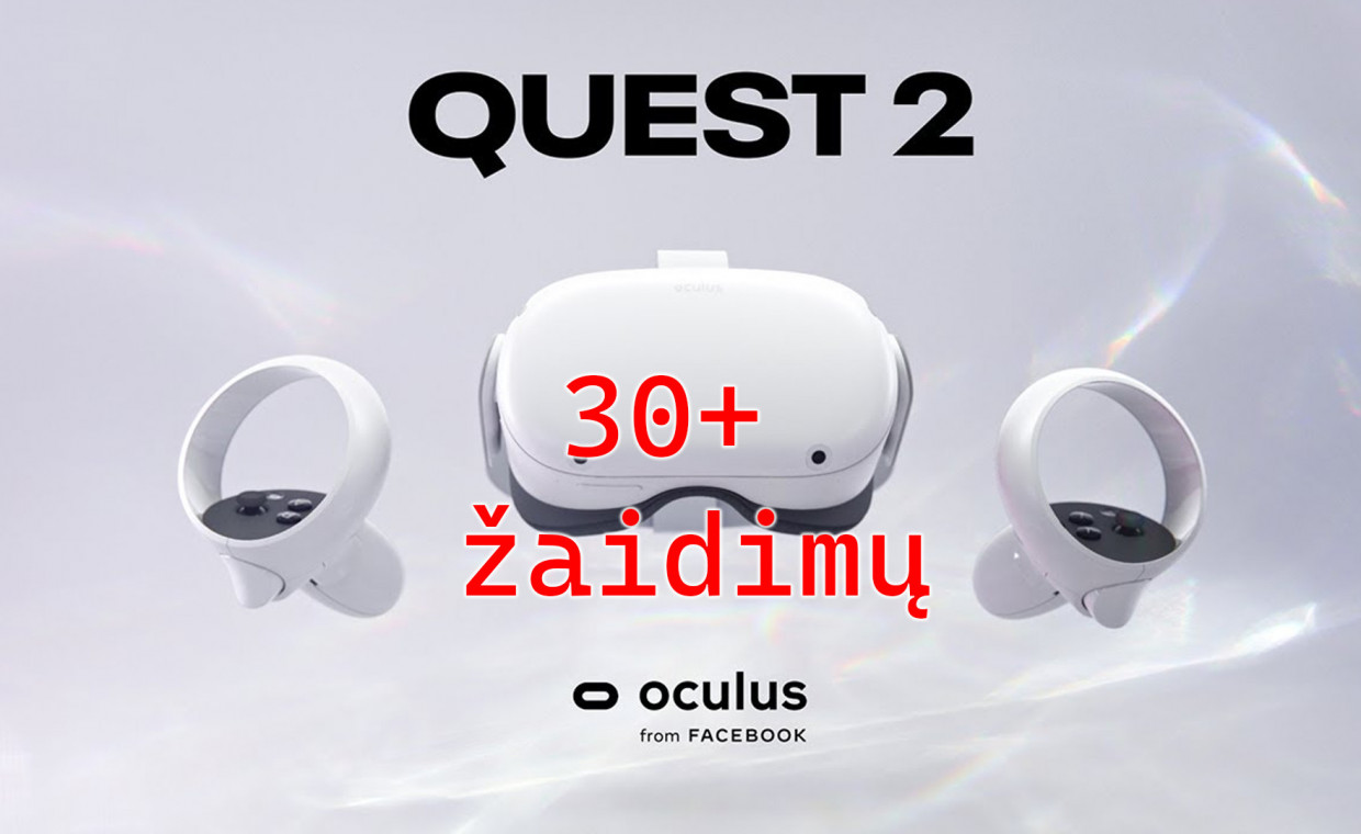 Žaidimų konsolių nuoma, Oculus Quest 2 nuoma, Kaunas