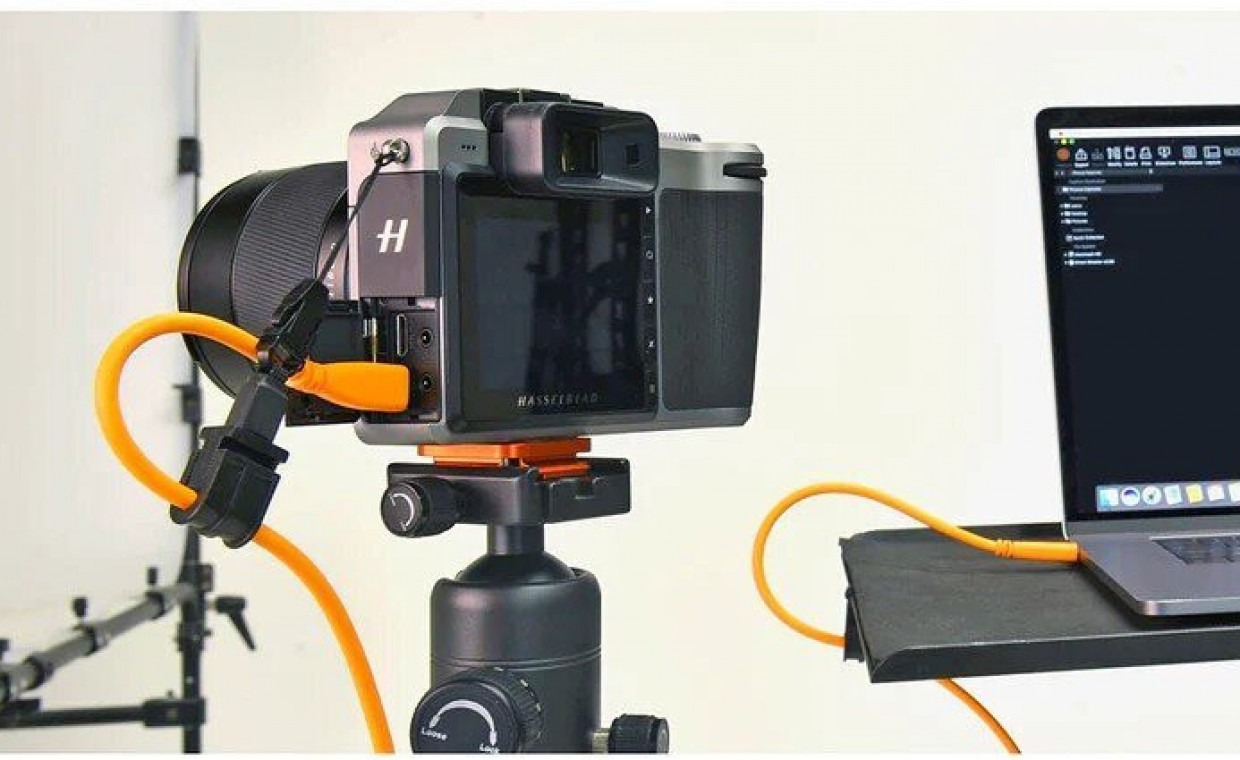 Fotoaparatų priedų nuoma, Tether Tools USB C 4 metrų kabelis nuoma, Vilnius