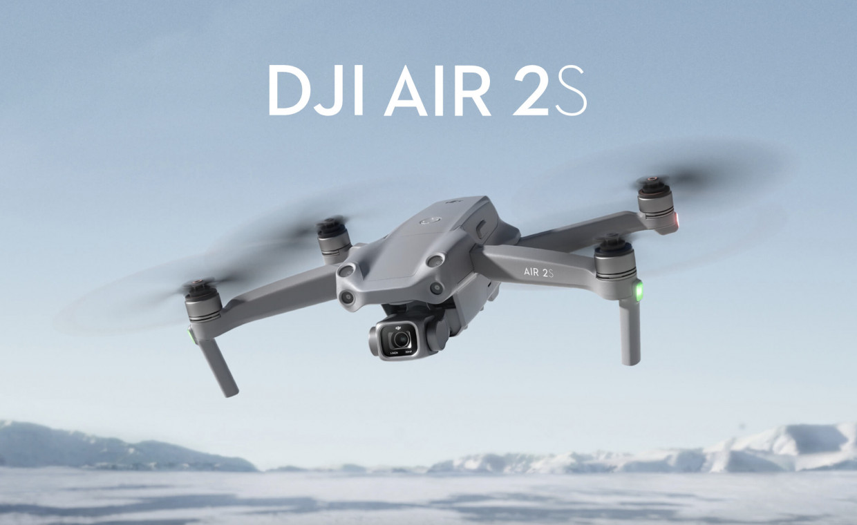 Dronų nuoma, DJI Air 2S nuoma, Skaidiškės