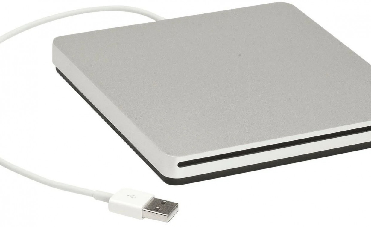 Kompiuterinės technikos nuoma, Apple USB SuperDrive CD/DVD Skaitytuvas nuoma, Trakai