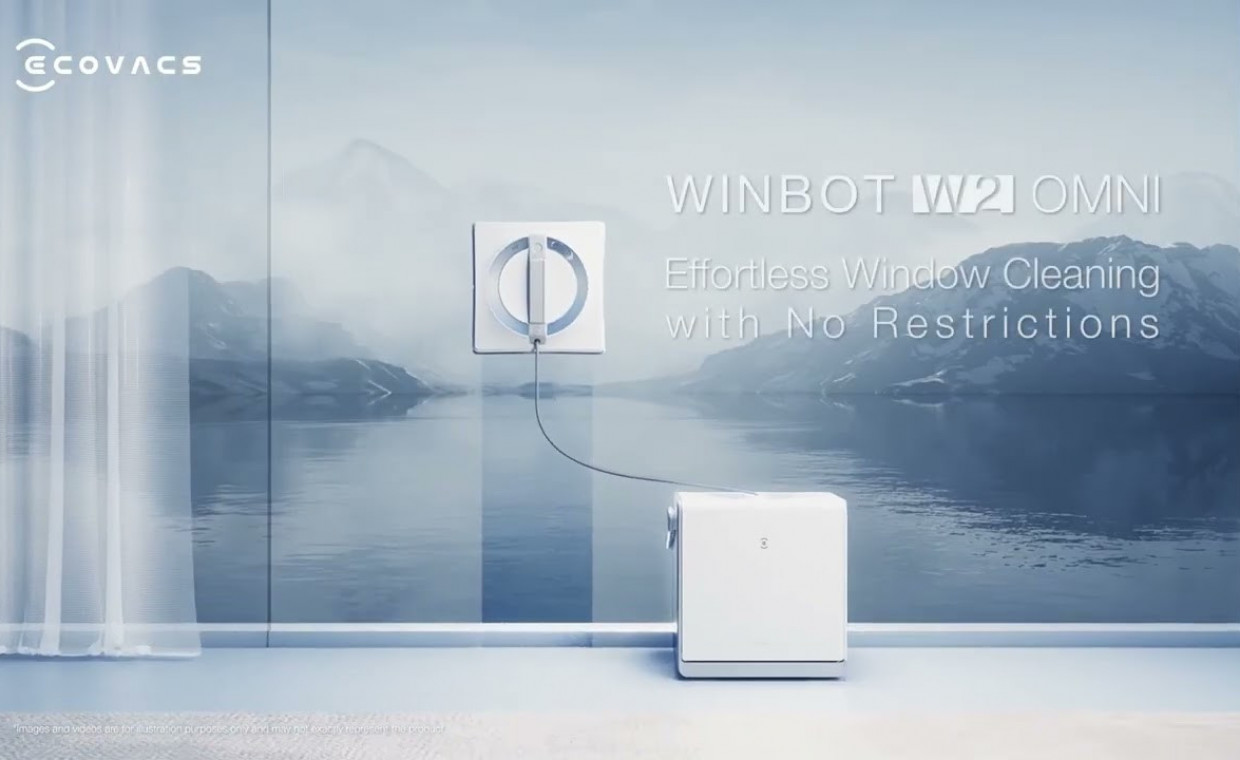 Langų valymo prietaisų nuoma, Langų valymo robotas WINBOT W2 OMNI nuoma, Panevėžys