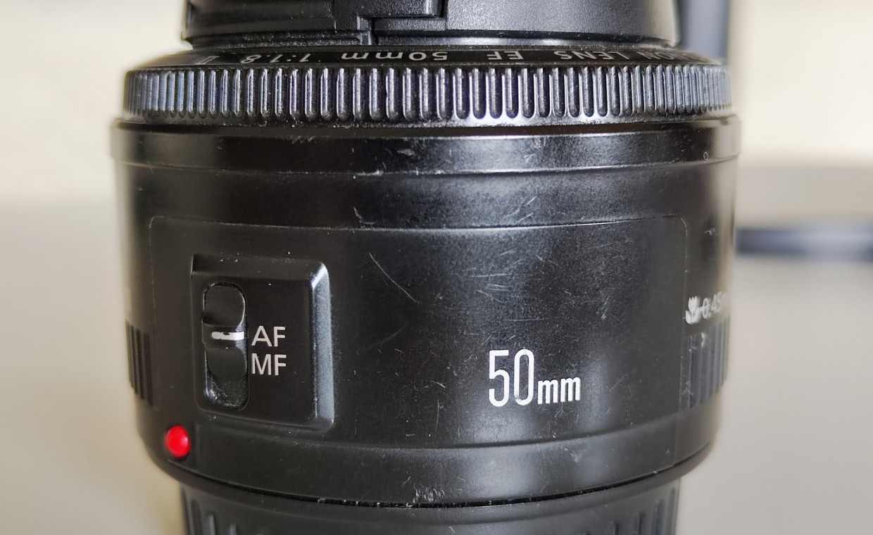 Objektyvų nuoma, Canon EF 50mm f/1.8 II nuoma, Kaunas