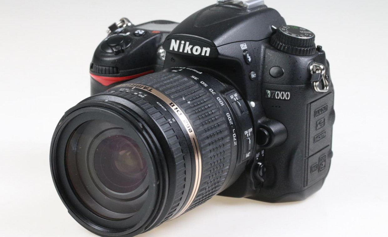 Fotoaparatų nuoma, Nikon D7000 su Tamron 18-200mm DI II VC nuoma, Vilnius