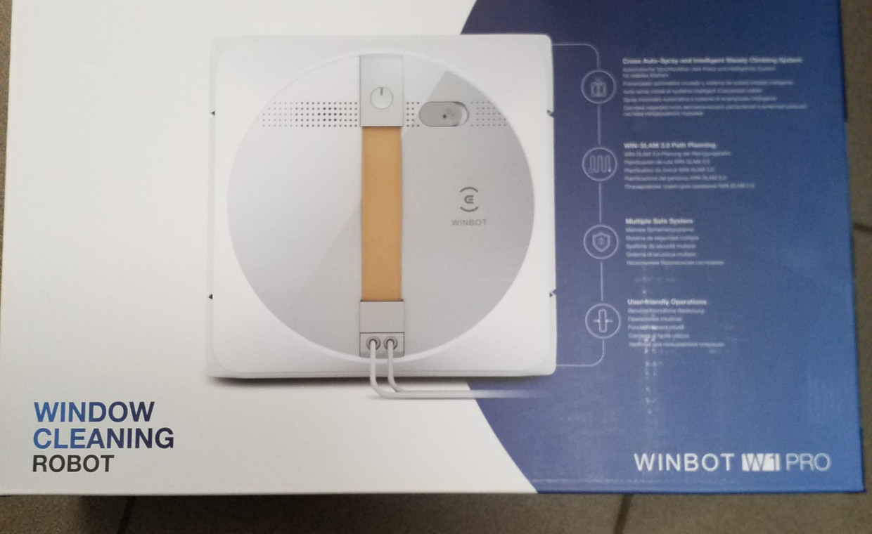 Langų valymo prietaisų nuoma, Winbot W1 Pro nuoma, Biržai