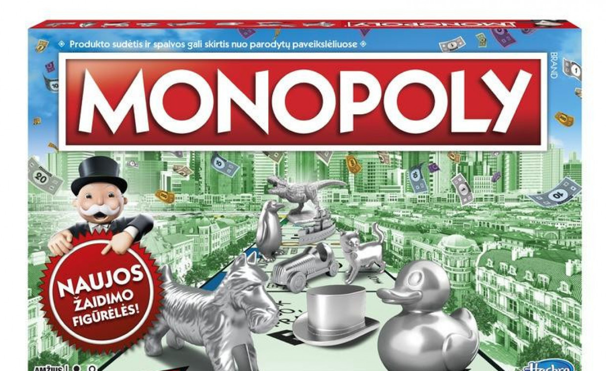 Laisvalaikio daiktų nuoma, Stalo žaidimas Monopoly Classic nuoma, Kaunas