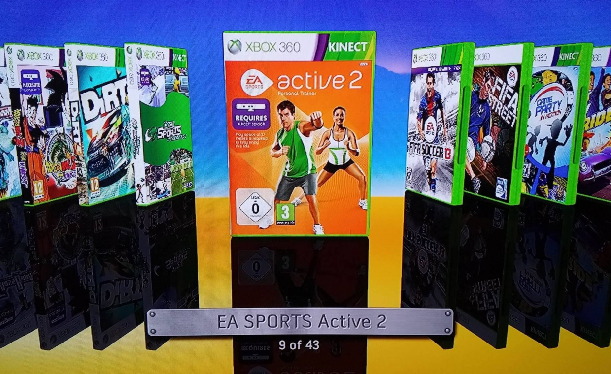 Žaidimų konsolių nuoma, Xbox 360 Slim - Kinect - 3 pultai nuoma, Vilnius